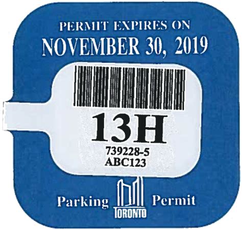 toronto parking permit online.